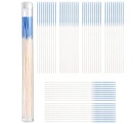 Juego de 60 piezas de limpiador ergonómico de canal de pendientes que elimina de forma segura los desechos de perforaciones, bloqueos, cuidado diario suave