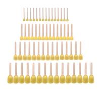 Juego de 60 pinceles redondos de esponja de espuma para pintura, herramientas de pintura, juego, Su