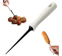 Juego de 7 Horquillas para Takoyaki, Mangos Anti-escaldadura y Resistentes al Calor, Herramienta de Cocina Fácil de Limpiar para Preparar Takoyaki y Otras Recetas Japonesas