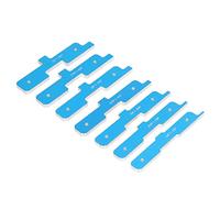 Juego de 7 piezas de barras de configuración para mesa de enrutador, kit de bloques de configuración para enrutador de aleación de aluminio, para un ajuste preciso de la