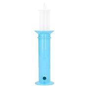 Juego de 7 Rellenos para Puré, 16,6 Cm de Alto Azul (100ml*2 150ml*2 200ml*2) Azul con 6 Bolsas de Colores Sólidos Adecuadas para Hacer Purés para Niños (BLUE)