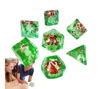 Juego de 7 Setas pequeñas de Resina para con Setas, Juego de 7 Piezas pequeñas de Resina, Juego de Mesa y Juegos portátiles