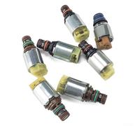 Juego de 7 válvulas solenoides de transmisión automática 6R80 compatibles con Kuga Fusion Explorer Raptor Mercury Milan Mariner y Tri