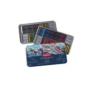 Juego de 72 bloques Derwent Inktense de 8 mm, textura suave, solubles en agua, ideales para acuarela, dibujar, colorear, manualidades y pintar so