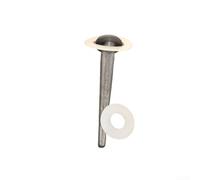Juego de 75 accesorios para bomba de agua manual, juego de juntas con válvula tridente, membranas de cuero/goma y silicona, piezas de repuesto para montaje y reparación de pistones (C)
