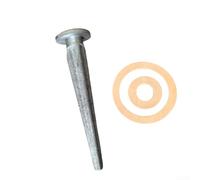 Juego de 75 accesorios para bomba de agua manual, juego de juntas con válvula tridente, membranas de cuero/goma y silicona, piezas de repuesto para montaje y reparación de pistones (D)