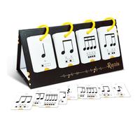 Juego de 75 tarjetas educativas para niños de aprendizaje rápido, guía de aprendizaje completa, juego de 75 tarjetas para profesores de música, material educativo, para principiantes, clases de música