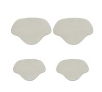 Juego de 8/10/12 plantillas, almohadillas talón for calzado deportivo, tamaño ajustable, almohadilla for los pies, plantilla inserción, Protector, pegatina trasera Para Grandes(Grey,10set)