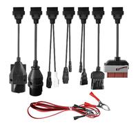 Juego de 8 adaptadores universales para coche OBD2 OBD1, dispositivo de diagnóstico, adaptador de cable, cable adaptador para dispositivos de diagnóstico OBD, cable adaptador de diagnóstico para TCS