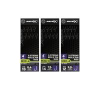 Juego de 8 bajos de línea sin anzuelo Matrix MXC-4 XS Boilie Pin 0,165 mm