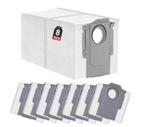 Juego de 8 bolsas para aspiradora Roborock S8 MaxV Ultra/S8 MaxV Ultra/S8 Max Ultra/Qrevo Master/Qrevo S/Q Revo/Qrevo Pro/Qrevo MaxV/G10S/G10S PRO/T8/Q5,3.1L de alta capacidad