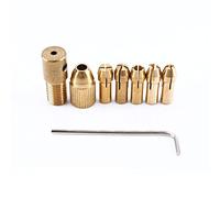 Juego de 8 brocas de 0, 5 mm a 3 mm, kit de brocas de mano micro torceduras de 0, 5 mm a 3 mm