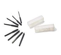 Juego de 8 brocas de repuesto clásicas estilo Yankee para taladro de empuje - Juego de 8 brocas de mano de doble estriado, se adapta a la mayoría de los modelos Stanley antiguos - no necesita mandril