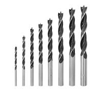 Juego de 8 brocas para carpintería de triple punta de 3 a 10 mm, 8 piezas de piedra de madera, lo que los hace altamente versátiles, rendimiento fiable con el tiempo, diseñado para un uso duradero con