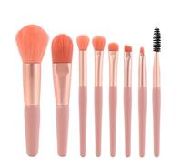 Juego de 8 brochas de maquillaje, brochas de maquillaje para correctores, sombras de ojos y rubor, sintético de alta calidad