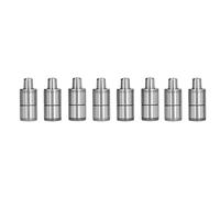 Juego de 8 Casquillos y Columnas Guía para Moldes - Precisión HRC5862, Diámetro 20x12 mm, Tratamiento Térmico al Vacío