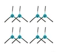 Juego de 8 cepillos laterales de aspiradora robot para SENCOR SRV 4200BK 4250SL - Accesorios de barrido de nailon de plástico resistente para pisos del hogar SRV 2230TI 6250BK 9250BK
