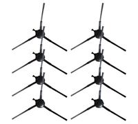 Juego de 8 cepillos laterales de esquina compatibles con aspiradora robótica Greenworks GRV3011 GRV5011 para limpieza profunda en zonas de difícil acceso