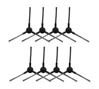 Juego de 8 cepillos laterales de repuesto para robot aspirador GRUNDIG VCR 2330, accesorios de limpieza de esquinas eficientes