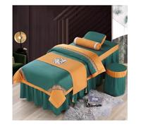Juego De 8 Colchas para Salón De Belleza. Incluye Sábana, Funda Nórdica, Núcleo De Edredón, Banderín, Funda De Almohada, Reposapiés, Reposacabezas Y Funda De Taburete(Multi-colored/B,185x70x55 cm)
