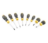 Juego de 8 destornilladores Cushion Grip: Plana y Phillips