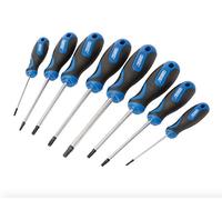 Juego de 8 destornilladores Torx TRX Star de agarre suave de seguridad y a prueba de manipulaciones