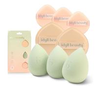 Juego de 8 esponjas de mezcla, para crema líquida y polvo, base, vegana y libre de crueldad, Acción de Gracias, regalos de vacaciones para mujeres, aplicación de maquillaje impecable, ligero y apto