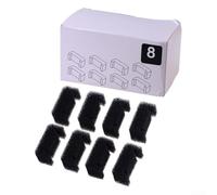 Juego de 8 filtros de esponja para gato y perro, fuente de agua, accesorios de filtro de espuma diseñados para capturar el cabello y las impurezas en el agua (8 piezas)