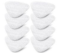 Juego de 8 Fundas de Repuesto para mopa a Vapor Vileda 100º y Steam, Fundas de Repuesto de Microfibra para Vileda Steam Plus, Lavables a máquina