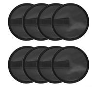 Juego de 8 fundas para cebo de pesca, esenciales para una pesca más segura, pérdida de cebo y daños en el anzuelo (negro)