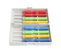 Juego de 8 herramientas de desoldadura de agujas huecas, juego de herramientas de extracción IC, pasador de desmontaje