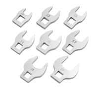 Juego de 8 llaves de pata de gallo de 3/8 pulgadas de 10-19 mm, llave de extremo abierto, llaves dinamométricas, accesorios de herramientas de mano, herramienta profesional