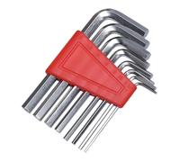 Juego de 8 llaves métricas, llaves en pulgadas y llaves Allen de brazo corto. Fácil de llevar en el bolsillo. 2025(1 small)