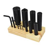 Juego de 8 mandriles extensibles de 1/4 pulgadas a 1-1/4 pulgadas de alta precisión