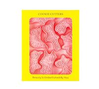 Juego de 8 moldes de galletas de ballet de dibujos animados para niñas, juego de moldes para galletas de fondant, cortadores de galletas para hornear pasteles