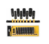 Juego de 8 nasadkas de impacto dewalt dwmt86090-0, 1/2', uso principal