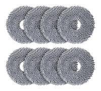 Juego de 8 paños de repuesto para Roborock Saros 10R / Q Revo/Qrevo MaxV/Qrevo Master/Qrevo Slim/Qrevo Pro/Qrevo S/Qrevo Curve Robot Aspiradora, Spin Cleaning Pad Set de accesorios de repuesto