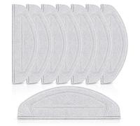 Juego de 8 paños para robot aspirador Roborock Saros 20 Sonic, 8 paños de repuesto, iones de plata, microfibra VibraRise 5.0, accesorios para sistema de limpieza