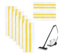Juego de 8 paños universales de microfibra de repuesto para mopa de vapor Karcher EasyFix serie SC1, SC2, SC3, SC4, SC5