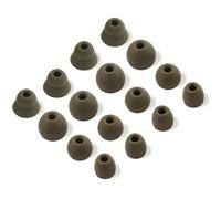 Juego de 8 Pares de Almohadillas de Silicona compatibles con Auriculares inalámbricos Beats Flex/Beats X/Beats Powerbeats Pro (Musgo)