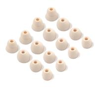 Juego de 8 Pares de Almohadillas de Silicona compatibles con Auriculares inalámbricos Beats Flex/Beats X/Beats Powerbeats Pro (Lvory)