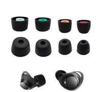 Juego de 8 pares de almohadillas de silicona de repuesto para Sony WF-1000XM5/WF-1000XM4 para auriculares Sony XM5, reducción de ruido suave y cómoda (L/M/S/XS)