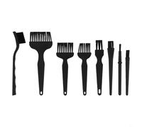 Juego de 8 placas de circuito PCB antiestáticas de limpieza con puertos USB para CPU de placa base, cerdas conductoras para mango de PP para electrónica