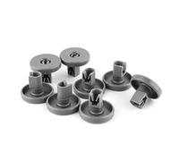 Juego de 8 ruedas de repuesto para lavavajillas AEG Favorit Privileg Zanussi Detergente de lavavajillas Gel