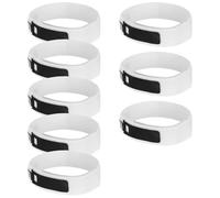 Juego de 8 soportes para catéteres, estabilizador de correa de pierna para bolsas Foley, cierres adhesivos para una colocación segura del catéter