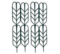 Juego de 8 soportes para trepar plantas para jardín y patio que proporcionan un apoyo fiable para plantas trepadoras de interior y exterior