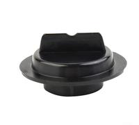 Juego de 8 tapas de repuesto para boquilla de tanque de gasolina, cubierta de plástico ABS negro para latas de combustible industrial, jardín y ATV, compatible con Midwest, Scep