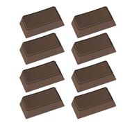 Juego de 8 teclados mecánicos PBT en blanco, 2 Us, altura original, no impresa, para interruptores MX