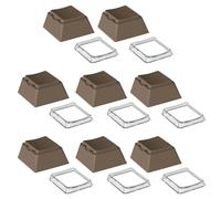 Juego de 8 teclas en blanco de altura original para teclados mecánicos para uso en oficina, juegos y proyectos de teclado