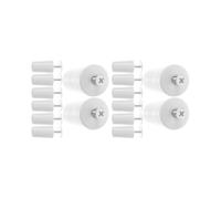 Juego de 8 topes de repuesto para persianas enrollables, accesorios de muebles, topes para persianas